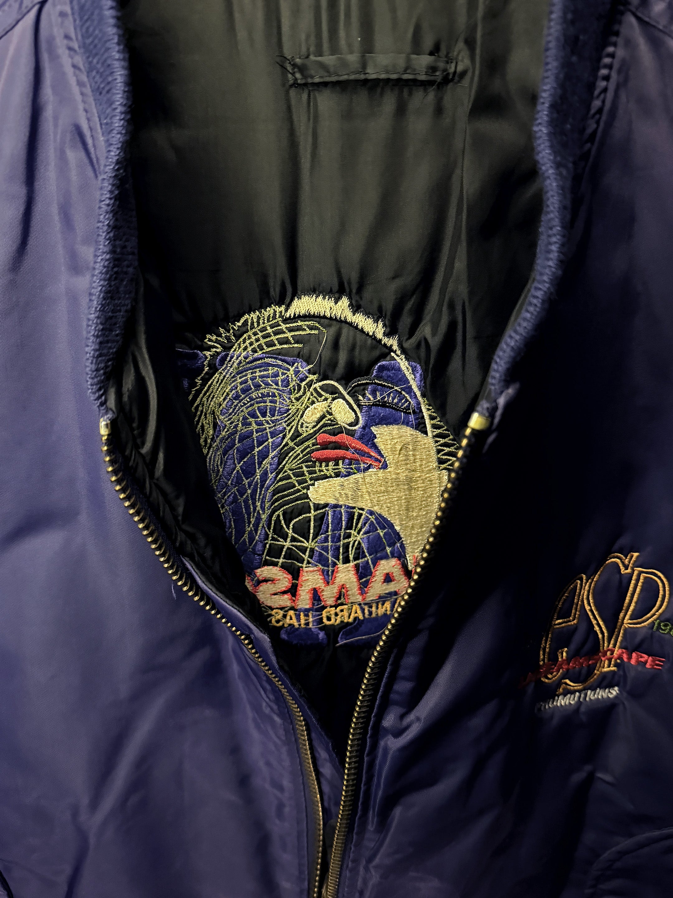 Dreamscape Face ESP_Bomber Jacket (L)