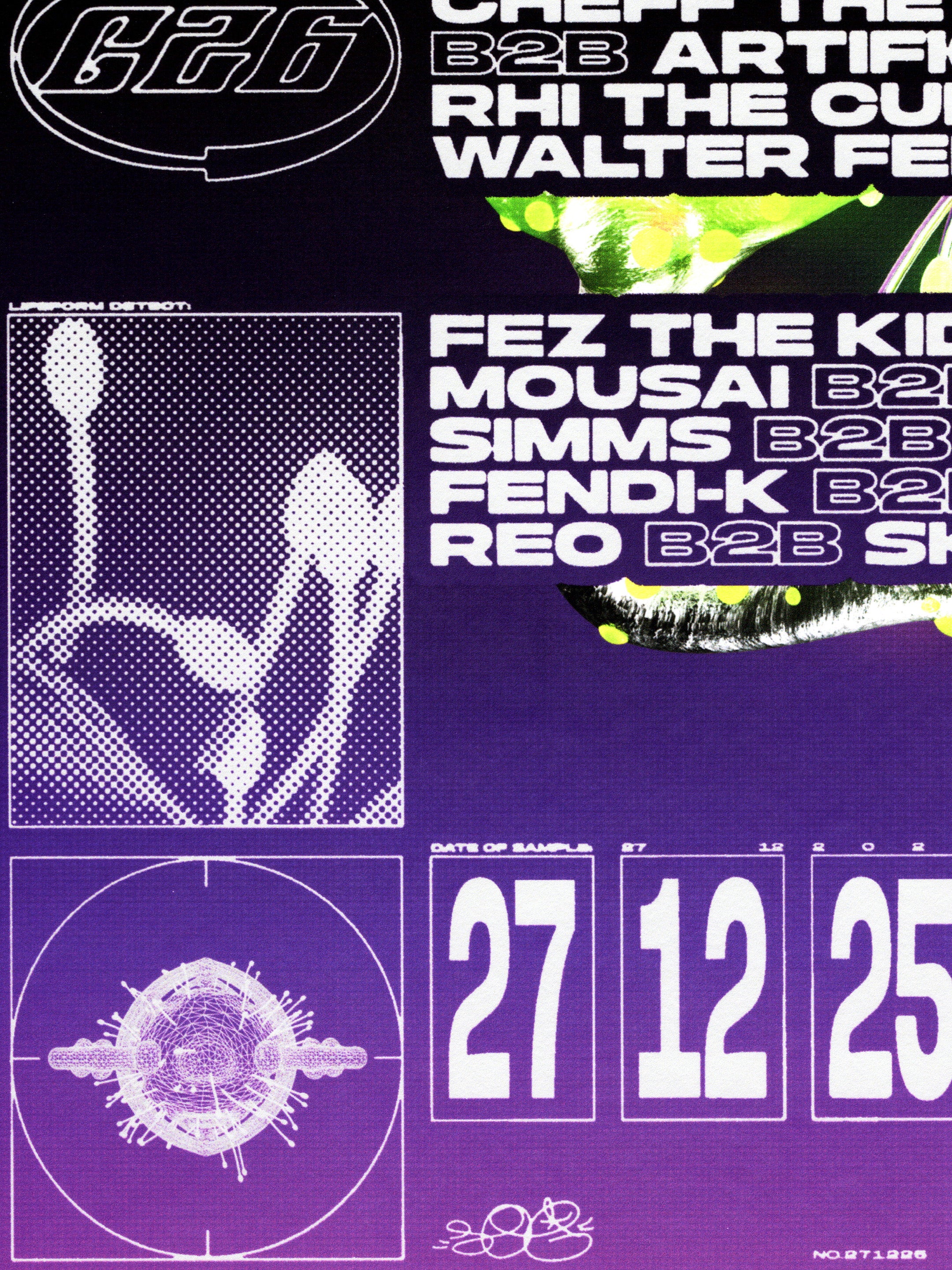 Cortex x Genesis 26 27.12.25 Event Poster (A3)