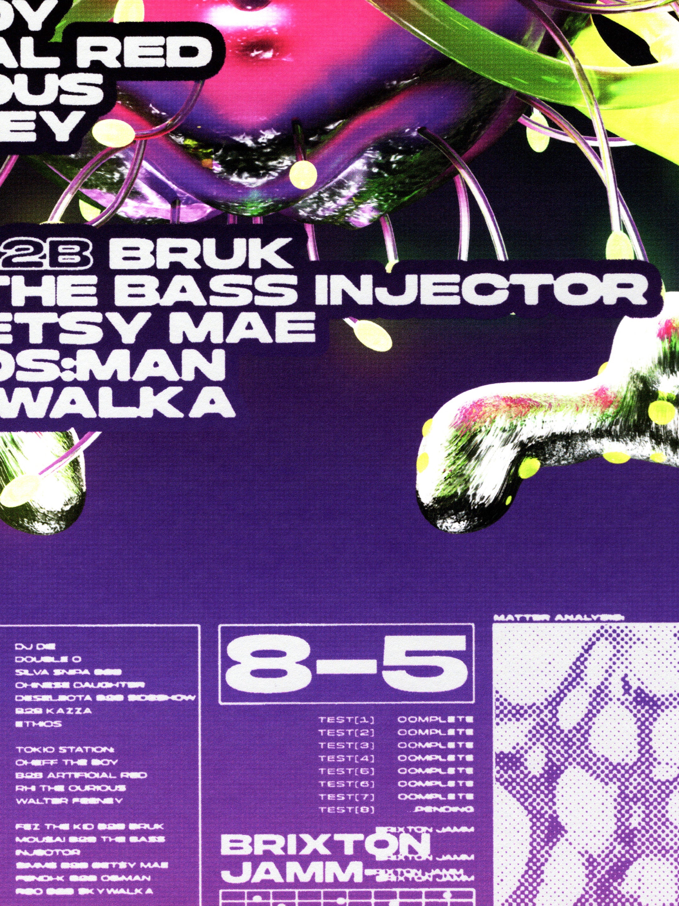 Cortex x Genesis 26 27.12.25 Event Poster (A3)