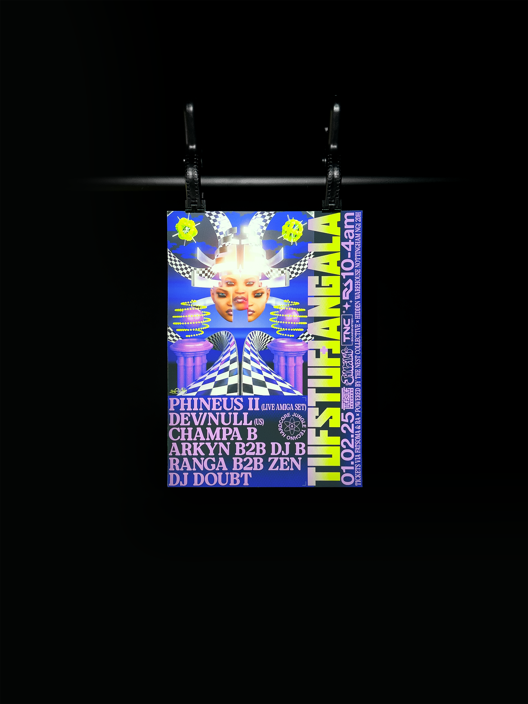 Tufstuf x Jangala 01.02.25 Event Poster (A3)